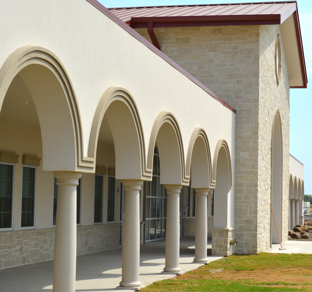 St Martin School Exterior Architectural Foam